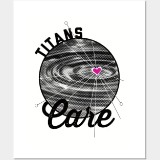 Titans Care - ripple effect Posters and Art